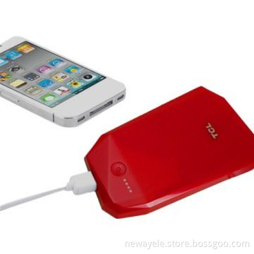 Private model diamond power bank with 3000mAh capacity